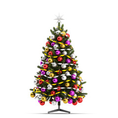 Christmas holiday 3D rendering