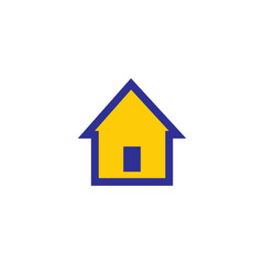 Home, house, homepage, main page, residence vector illustration icon symbol pictogram