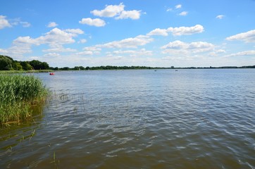 Lake in Wielen, Poland