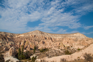 Fototapeta na wymiar Hiking in Cappadocia, Turkey 