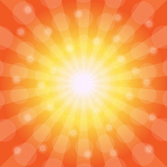 Obraz premium Abstract background. Sun rays.