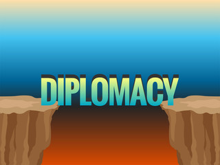 Abyss and word DIPLOMACY as bridge.