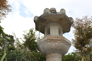 鎌倉・高徳院の石灯籠