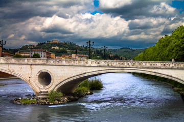 Fototapeta premium Auf den Spuren von Italien