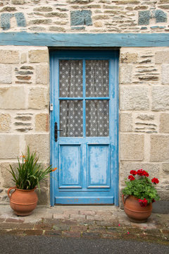 Vecchie porte, Bretagna, Francia