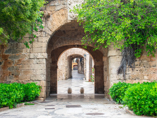 Fototapeta na wymiar entrance to fort