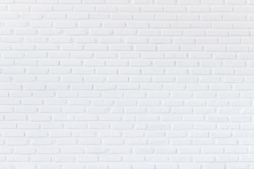 White wall background and textured, Pattern of brick and block concret wall for backdrop
