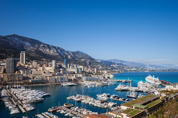 Fototapeta na wymiar Port of Monaco