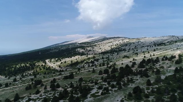 Vid&eacute;o 4K Europe Collection : France | Provence | Mont Ventoux vu du ciel