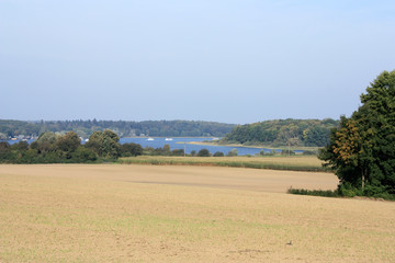 Fototapeta premium Blick auf den Malchower See