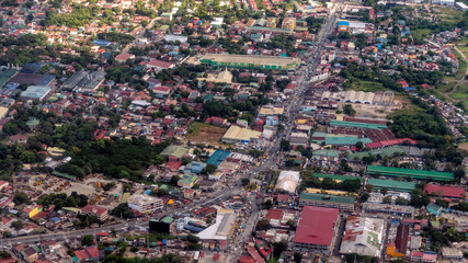 Aerial view of Manila, Philippines