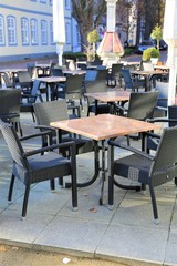 An Image of a Restaurant garden