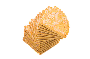 cinnamon cookies isolated