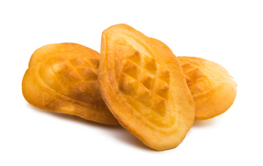 polish smoked cheese isolated © ksena32