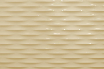 Modern beige plastic wall background texture