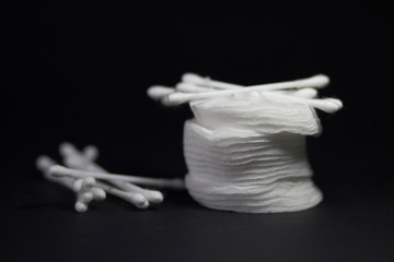 cotton swabs isolated