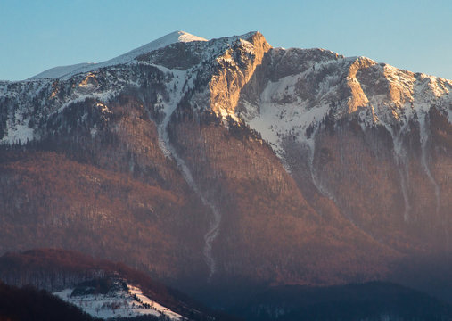 Bjelasnica Mountain as seen from Tarcin