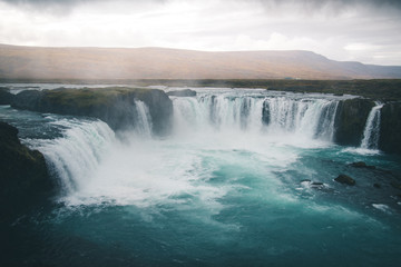 The Godafoss - the waterfall of gods.