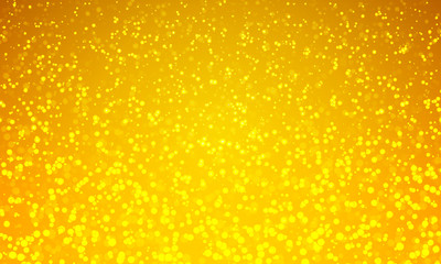 golden abstract bokeh background