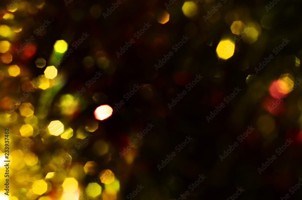 Poster blur bokeh background