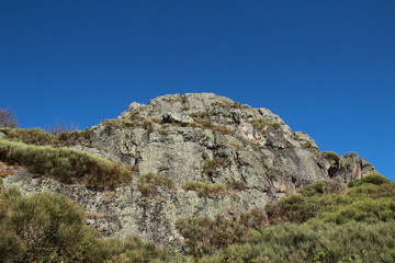 Fototapeta na wymiar Paysage du Mont Pilat