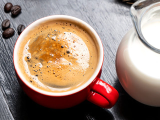 Coffee cup on the table 4