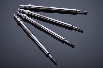 Four glow plugs for a diesel engine is the most essential to start in the winter