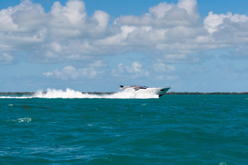 Fototapeta na wymiar Boating Lifestyle Florida Keys