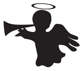 Vector Illustration of Angel