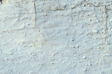 old white wall whitewashed with lime