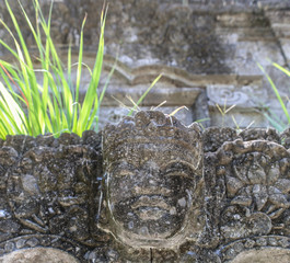 Balinese traditional symbol of hindu religion, Statue at the entrance to the Garuda Wisnu Kencana Cultural Park