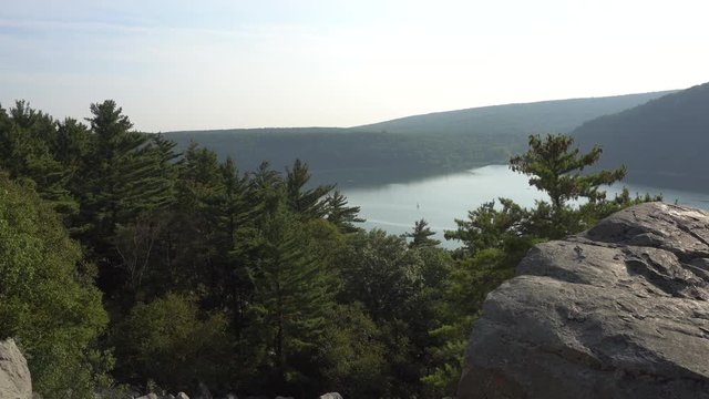 Devil's Lake West Bluff View