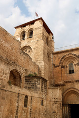 Fototapeta na wymiar Church of the Holy Sepulchre in Jerusalem, Israel