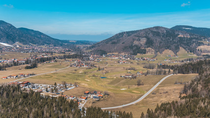 Beautiful alpine view near Bad Reichenhall - Bavaria - Germany