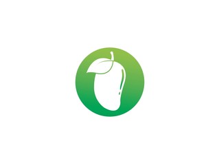 mango icon logo vector