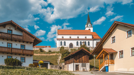 Beautiful view near Castle Egg - Bavaria - Germany