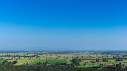 panoramic view of rural landscape