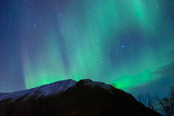 aurore boréale en norvège