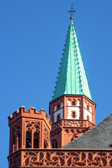 Fototapeta na wymiar Alte Nikolaikirche Frankfurt