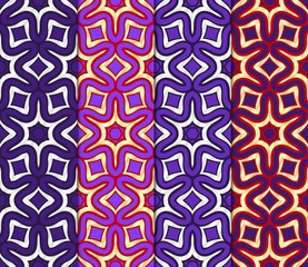 Set of Seamless texture on color background. Element for design. Geometric pattern. Vector illustration.