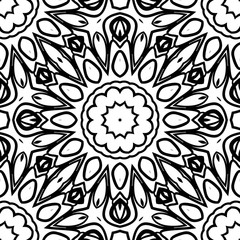Modern Decorative seamless Floral pattern. Vector colored illustration. paper for scrapbook.