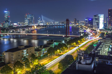 Cityskyline Rotterdam