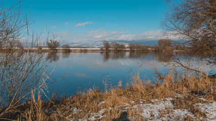Beautiful view near Steinkirchen-Danube-Bavaria-Germany