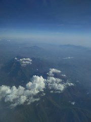 From the airplane window