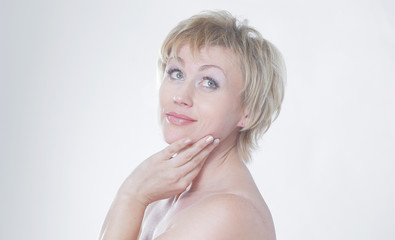 Obraz premium stylish face of woman with daily makeup