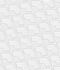 Vector seamless texture. Modern geometric background. Lattice with intersecting stripes.