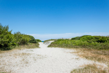 Seacoast of San Foca Melendugno in Salento Italy