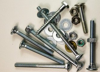 Parafuso porca e arruela