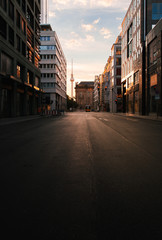 Fototapeta na wymiar Berlin Sunrise
