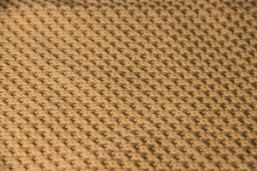 Light beige knitted background